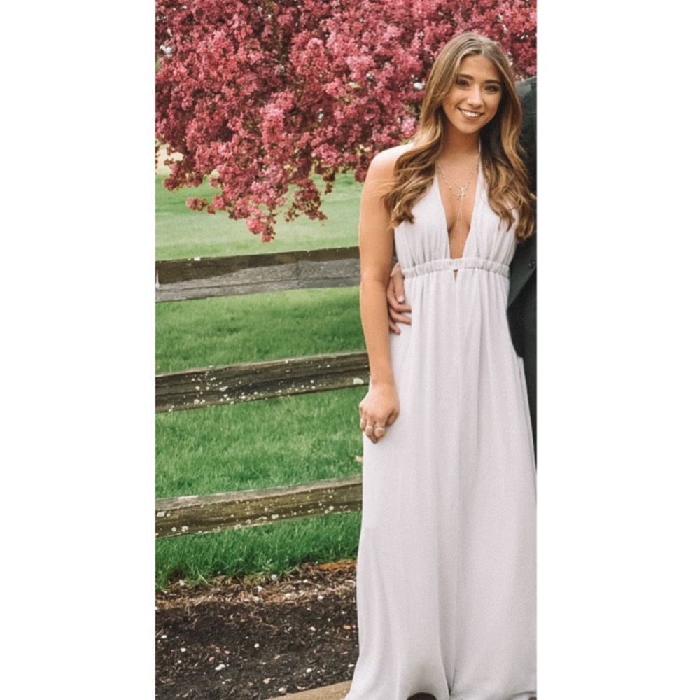 EUC Show Me your Mumu halter formal / prom dress